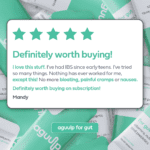 customer review of aguulp for gut - gut supplement