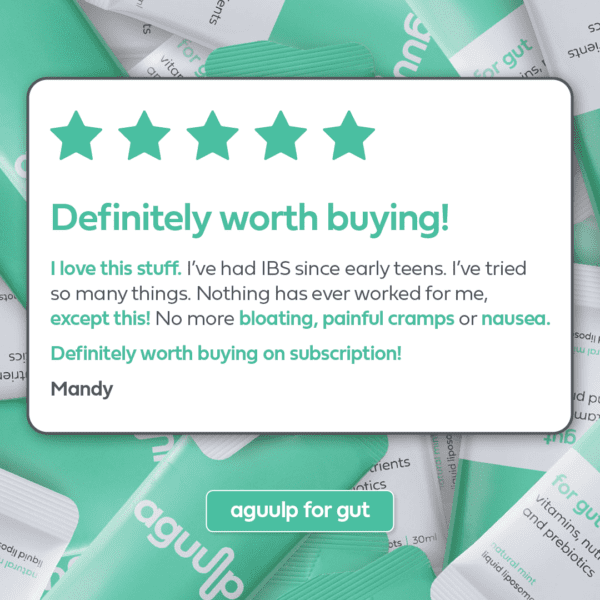 customer review of aguulp for gut - gut supplement