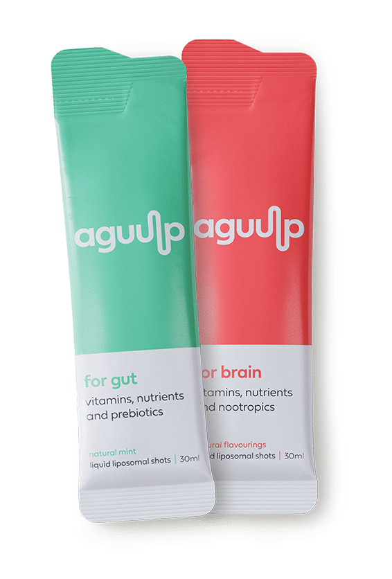 Aguulp for Gut & Aguulp for Brain Dual Pack - Single Purchase