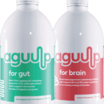 aguulp for gut and aguulp for brain liquid supplement dual pack