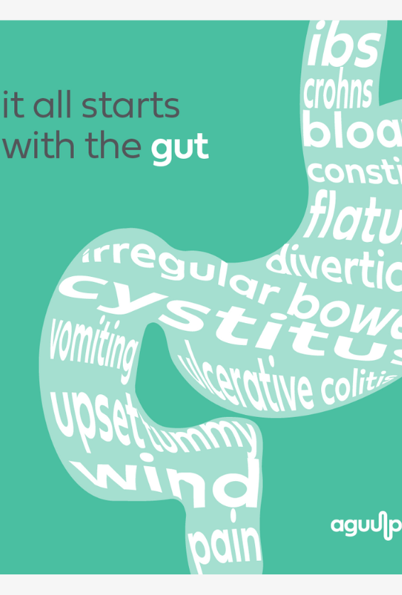 all health symptoms start in the gut - improve gut health