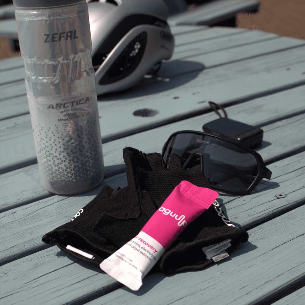 aguulp for recovery - whilst out cycling 