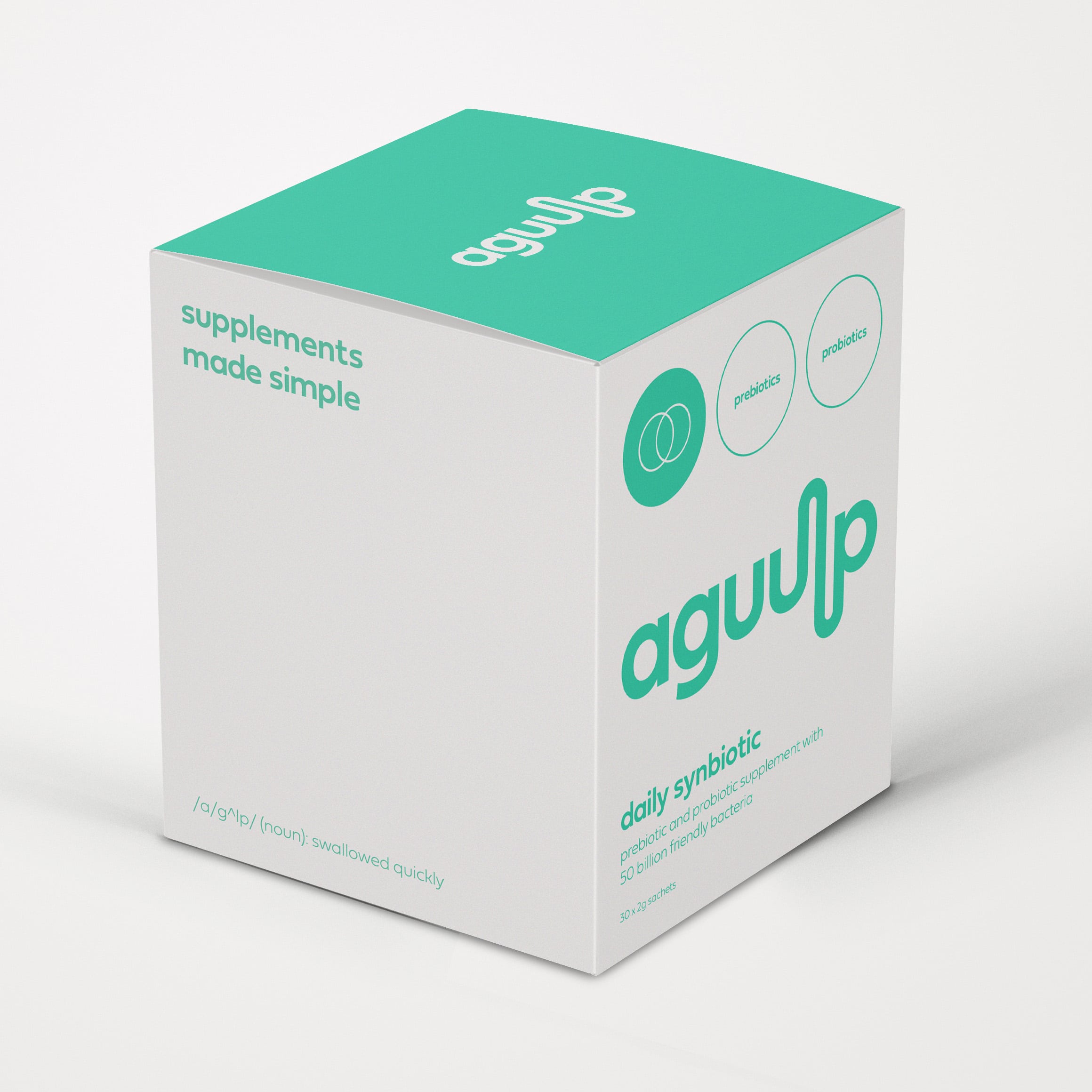 Aguulp_Synbiotic1 aguulp synbiotic box one month supply